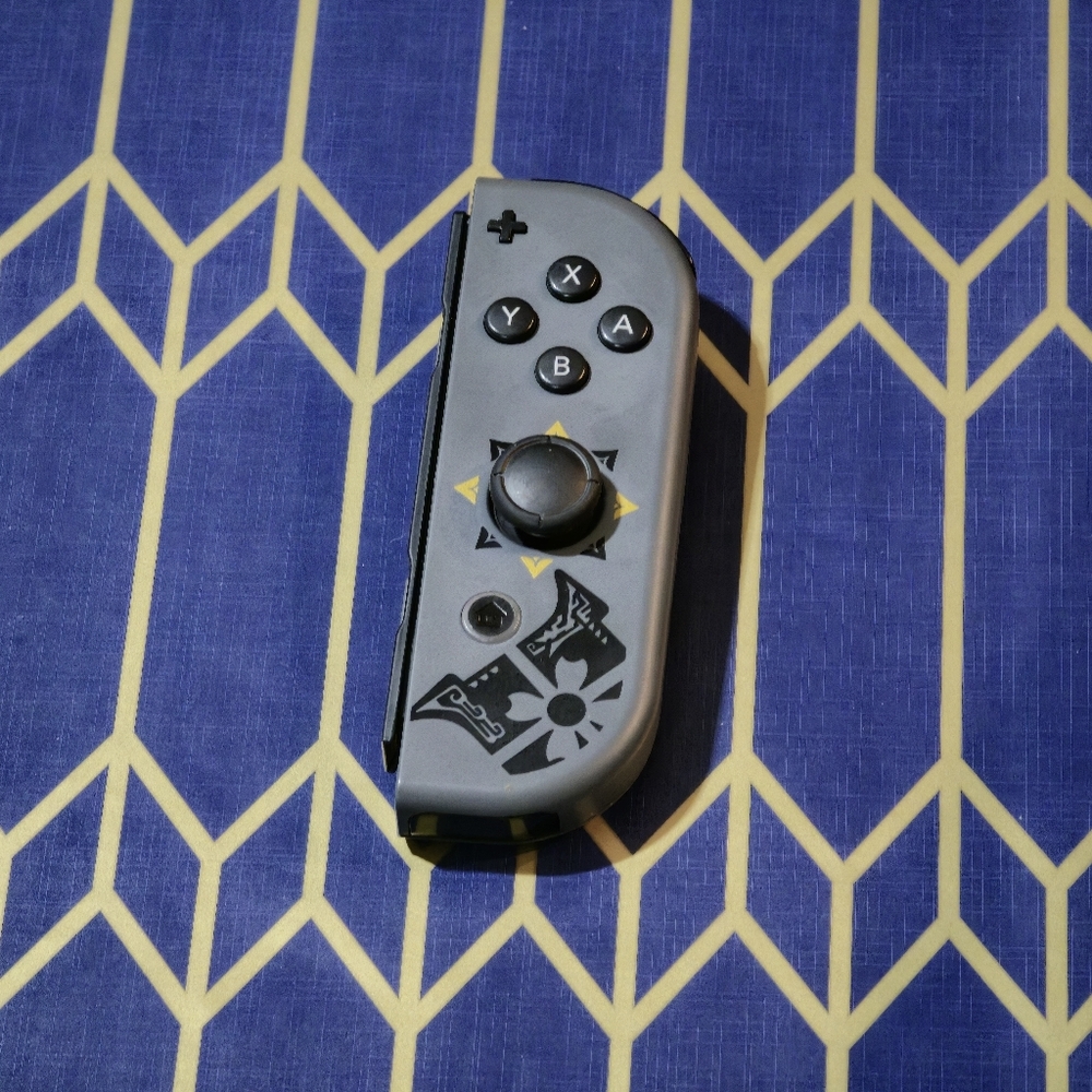 Nintendo Switch Right Joycon Monster Hunter Rise - Excellent Condition